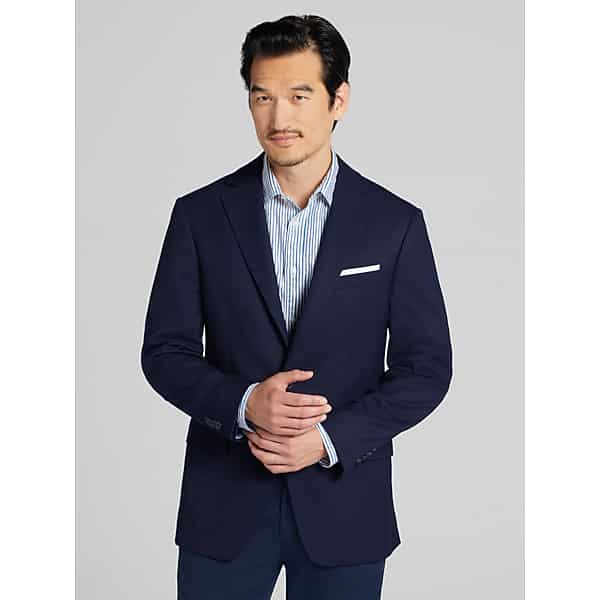 Awearness Kenneth Cole Men's CHILLFLEX Modern Fit Blazer Navy - Size: 46 Regular