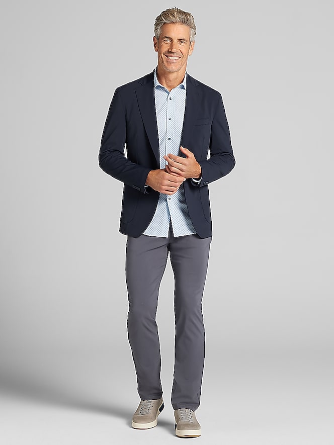 Awearness Kenneth Cole Slim Fit CHILLFLEX Tech Blazer