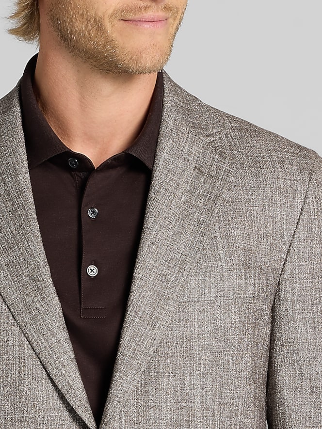 Joseph Abboud Modern Fit Crosshatch Sport Coat