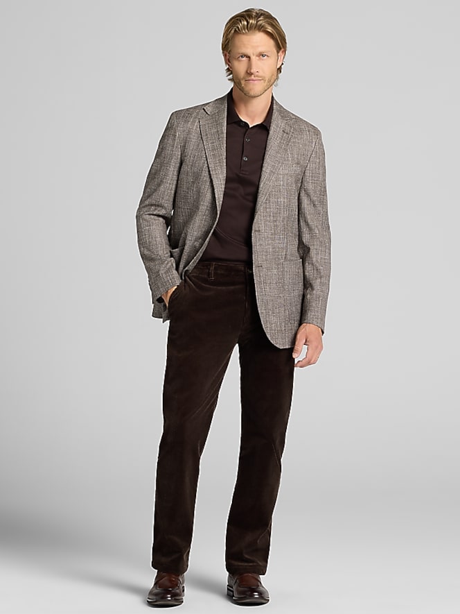 Joseph Abboud Modern Fit Crosshatch Sport Coat