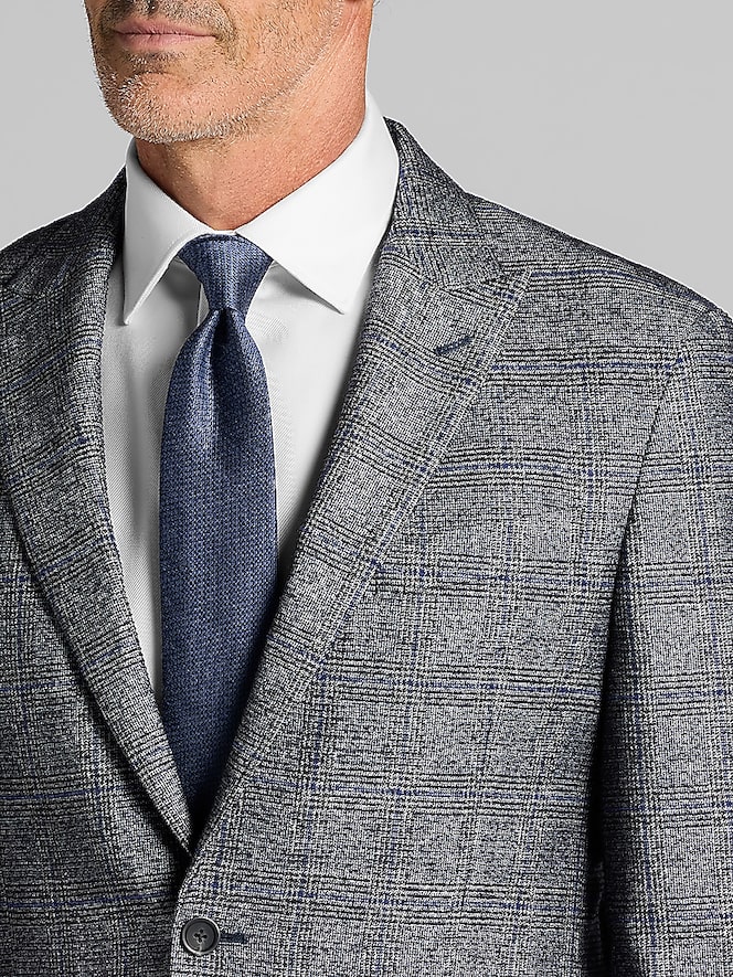 Wilke-Rodriguez Modern Fit Plaid Sport Coat