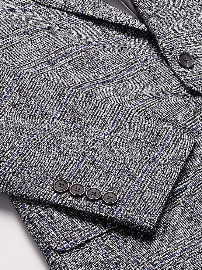 Wilke-Rodriguez Modern Fit Plaid Sport Coat