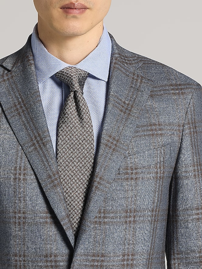 Wilke-Rodriguez Modern Fit Plaid Sport Coat