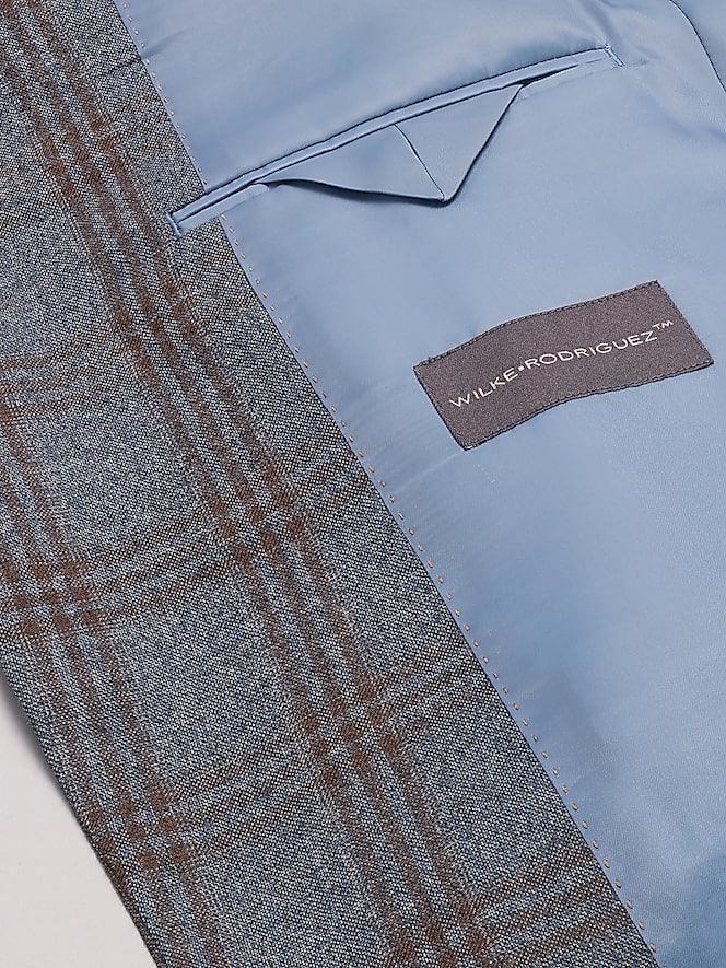 Wilke-Rodriguez Modern Fit Plaid Sport Coat