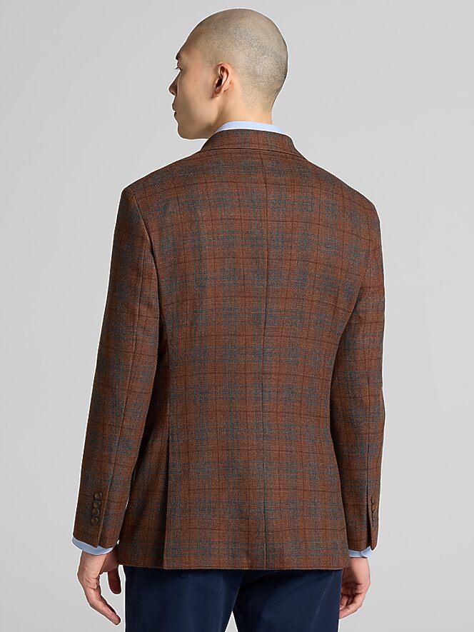 Wilke-Rodriguez Modern Fit Plaid Sport Coat