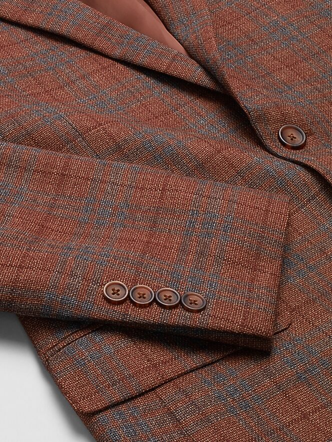 Wilke-Rodriguez Modern Fit Plaid Sport Coat