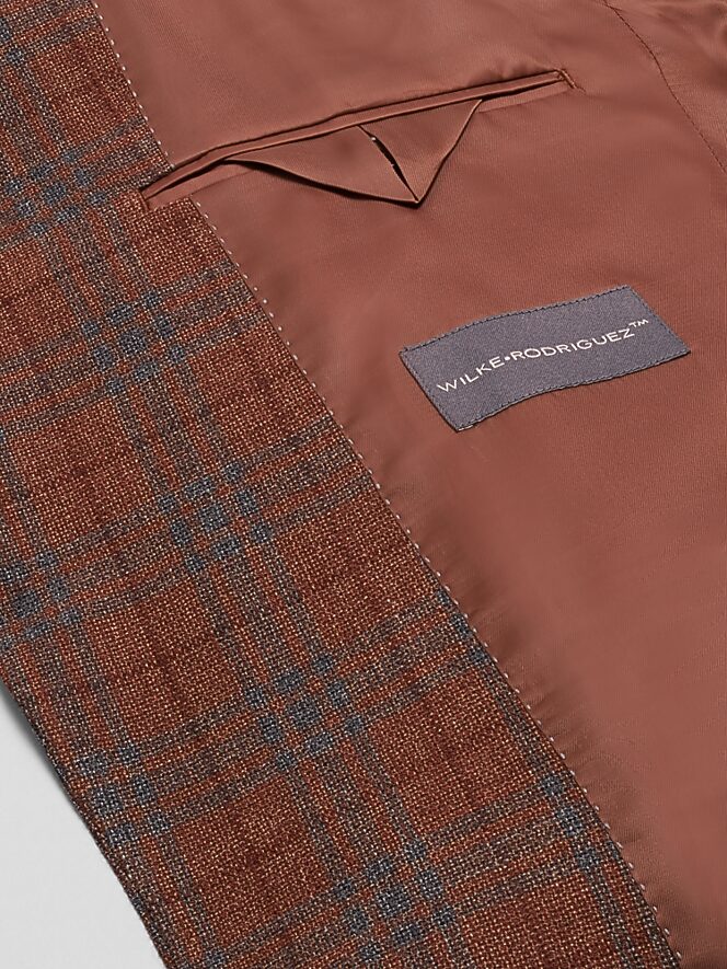 Wilke-Rodriguez Modern Fit Plaid Sport Coat