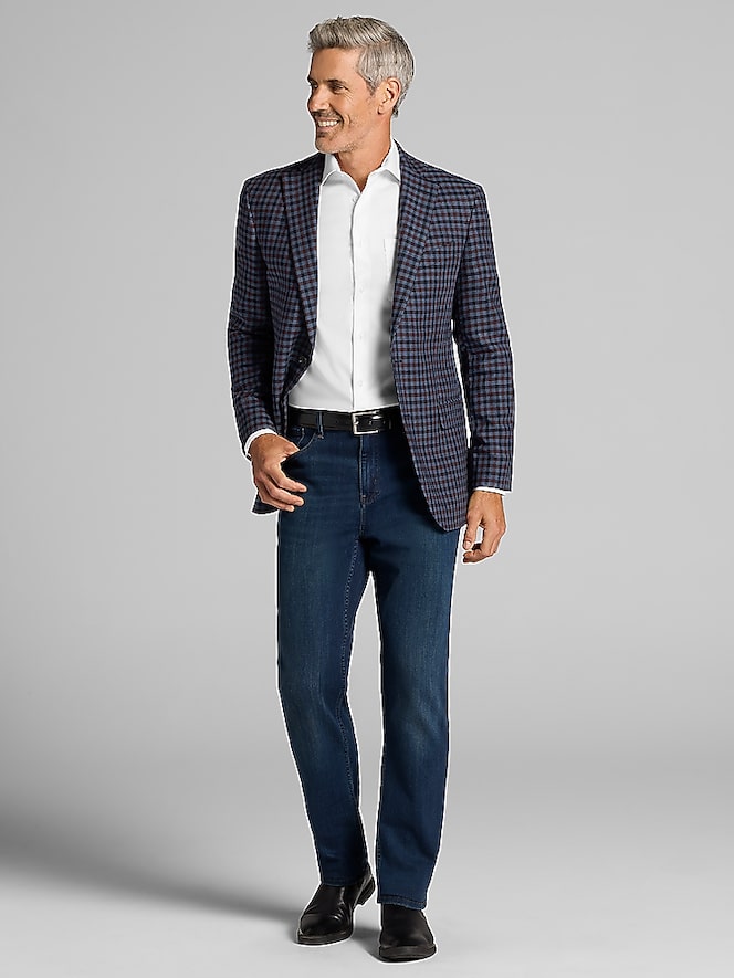 Wilke-Rodriguez Modern Fit Check Sport Coat