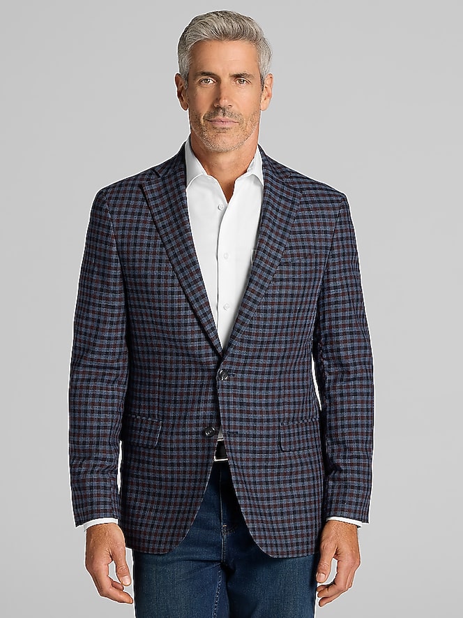 Wilke-Rodriguez Modern Fit Check Sport Coat