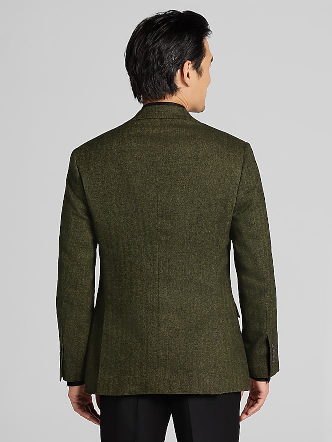 Wilke-Rodriguez Modern FIt Herringbone Sport Coat