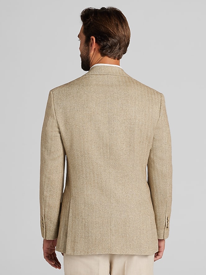 Wilke-Rodriguez Modern FIt Herringbone Sport Coat