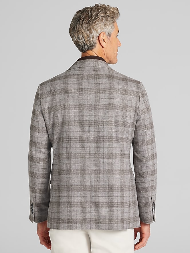 Joseph Abboud Classic Fit Plaid Sport Coat