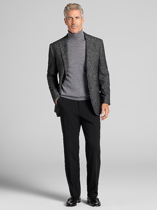 Awearness Kenneth Cole Modern Fit Herringbone Sport Coat