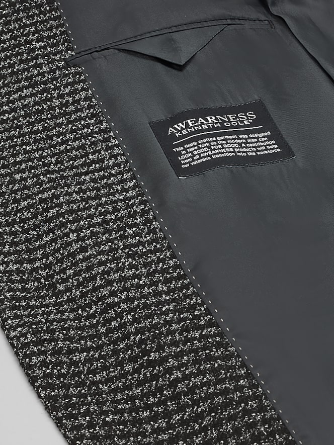 Awearness Kenneth Cole Modern Fit Herringbone Sport Coat