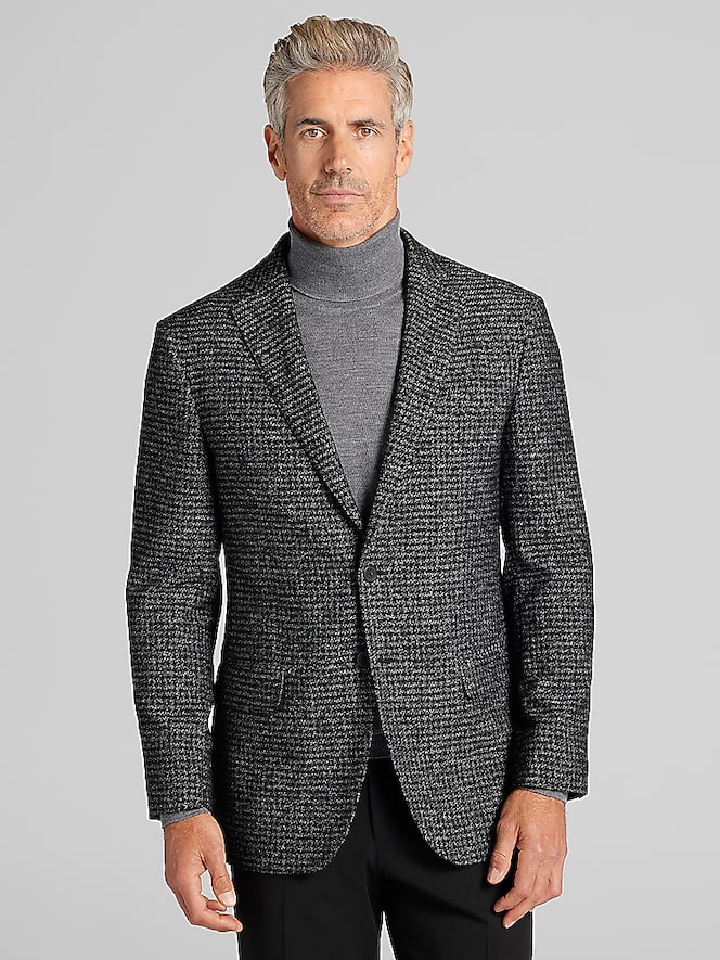 Awearness Kenneth Cole Modern Fit Herringbone Sport Coat