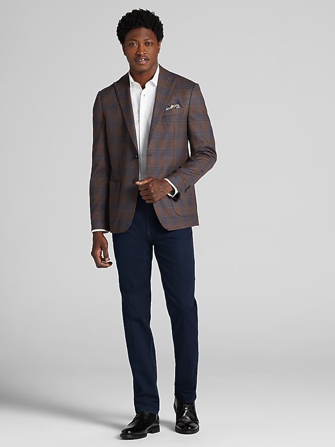 Joseph Abboud Joseph Abboud Heritage Modern Fit Plaid Sport Coat