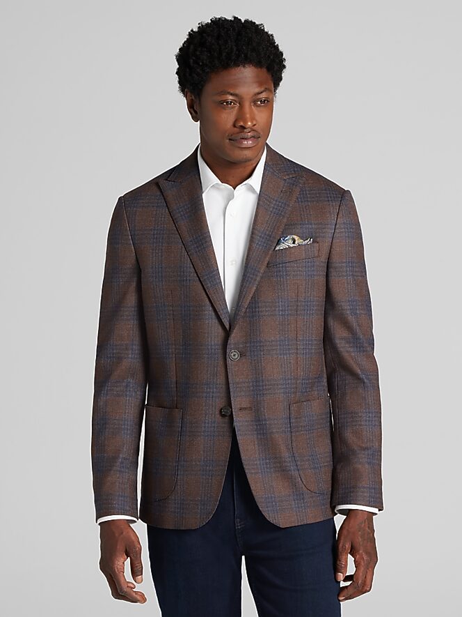 Joseph Abboud Joseph Abboud Heritage Modern Fit Plaid Sport Coat