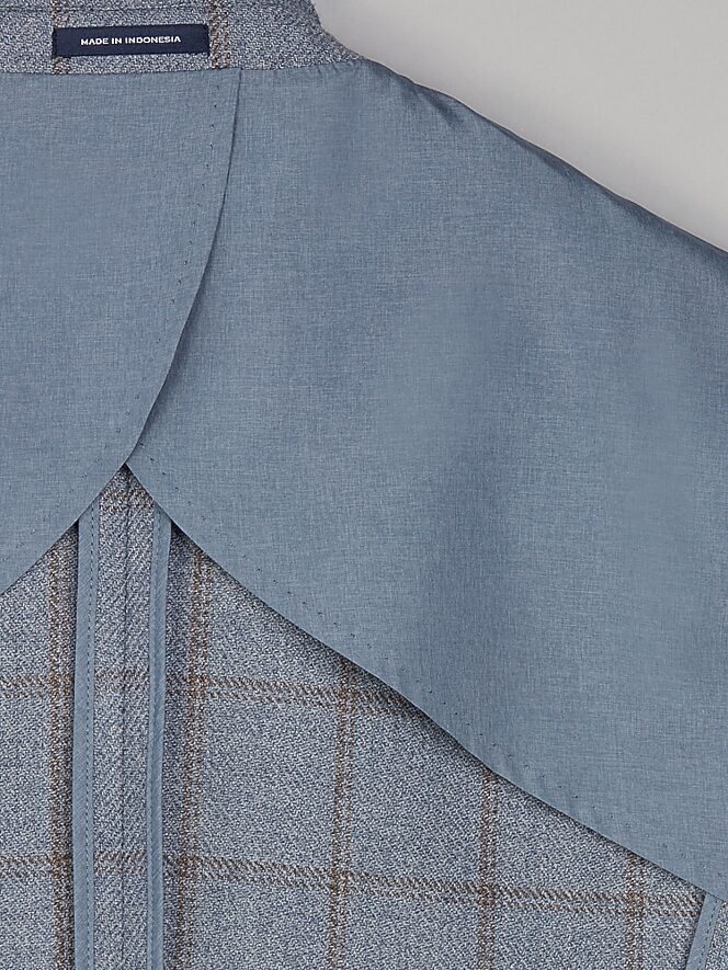 Joseph Abboud Modern Fit Windowpane Plaid Sport Coat