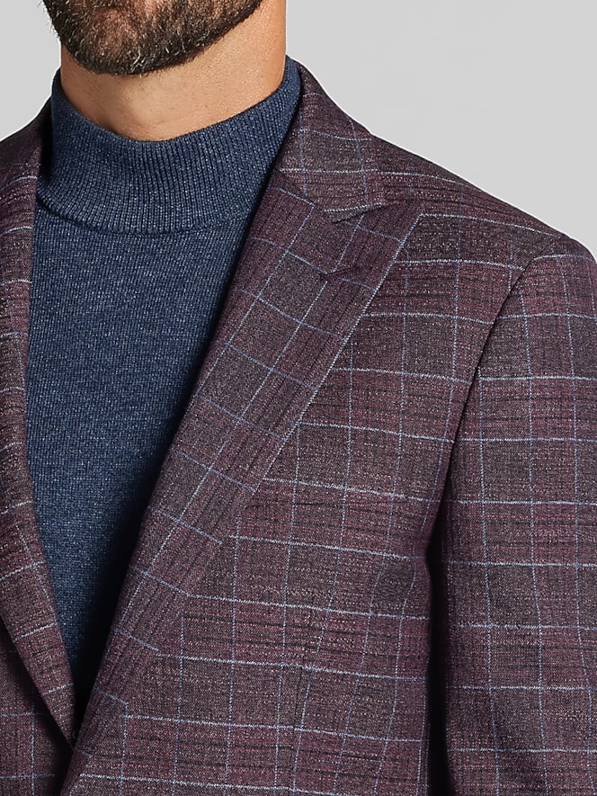 Wilke-Rodriguez Modern Fit Plaid Sport Coat