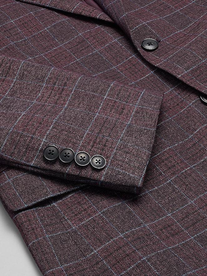 Wilke-Rodriguez Modern Fit Plaid Sport Coat