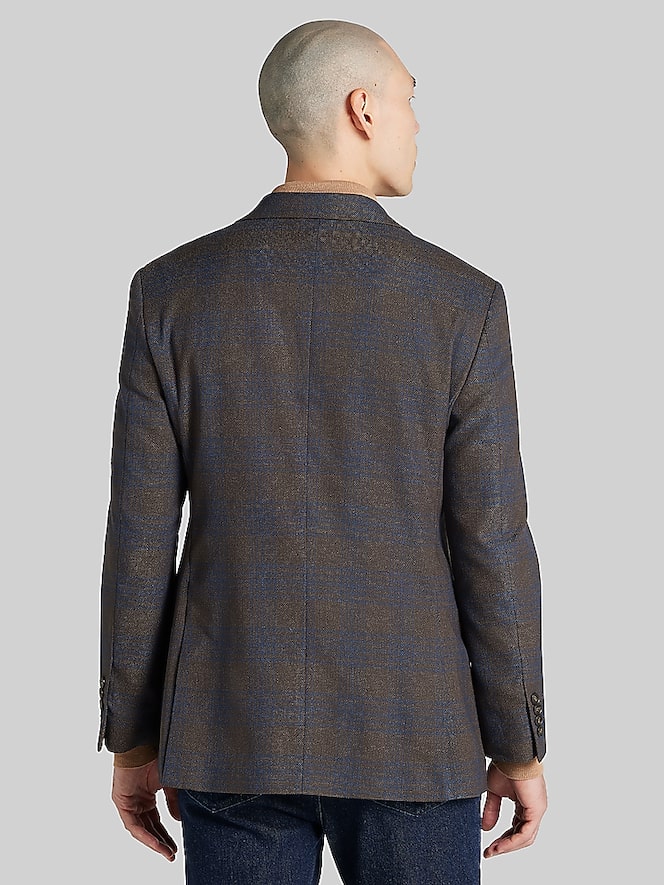 Wilke-Rodriguez Modern Fit Subtle Plaid Sport Coat