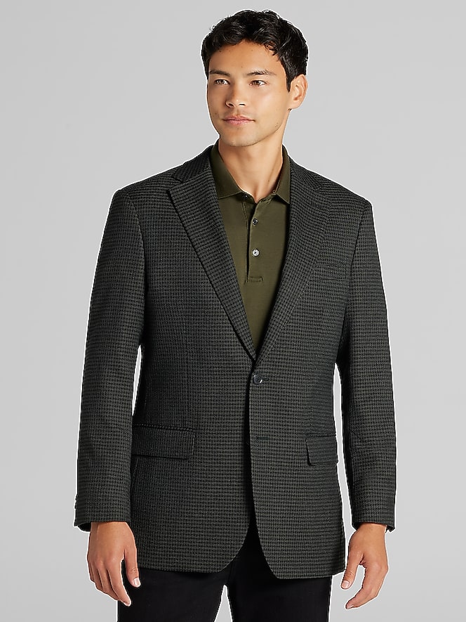 Wilke-Rodriguez Modern Fit Tic Sport Coat