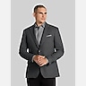 Wilke-Rodriguez Modern Fit Houndstooth Tic Weave Sport Coat