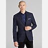 Calvin Klein Slim Fit Plaid Sport Coat