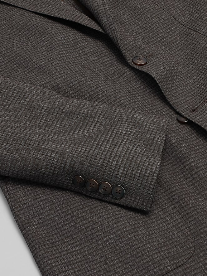 Calvin Klein X-Fit Slim Fit Check Plaid Sport Coat