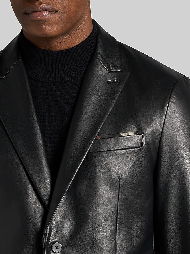 Paisley &Amp; Gray Faux Leather Jacket