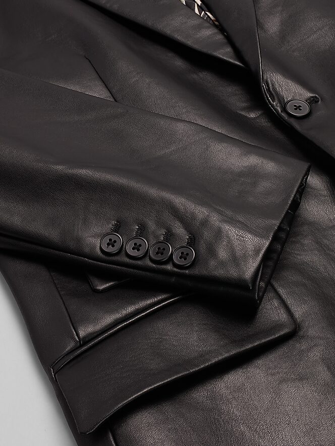 Paisley &Amp; Gray Faux Leather Jacket