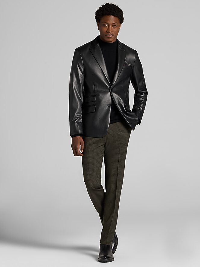 Paisley &Amp; Gray Faux Leather Jacket