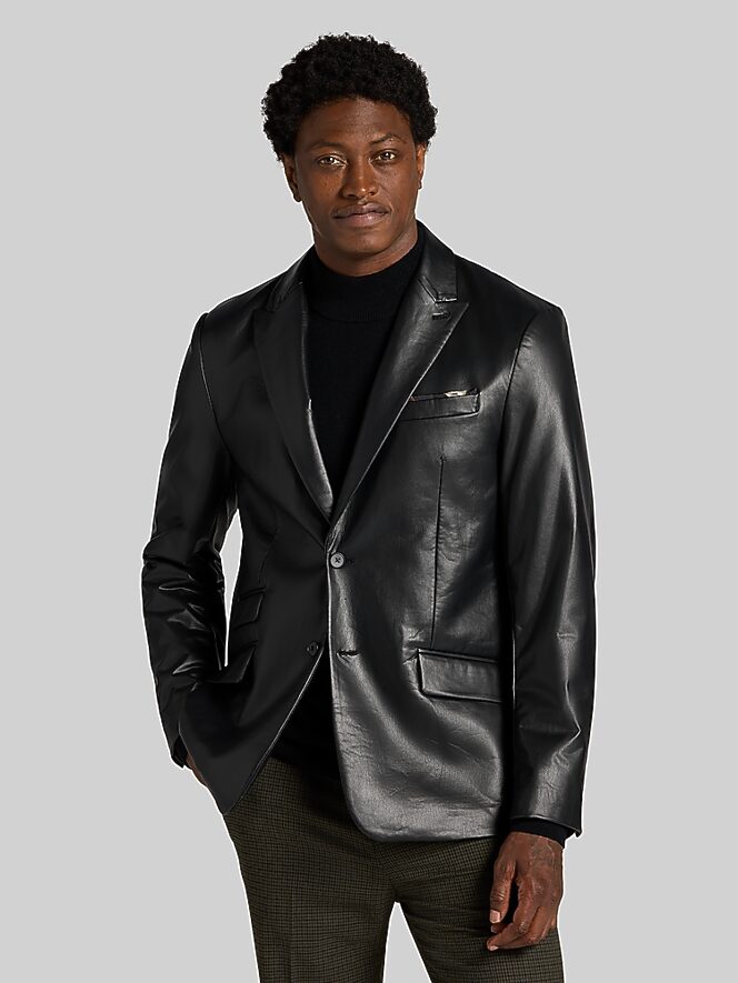 Paisley &Amp; Gray Faux Leather Jacket
