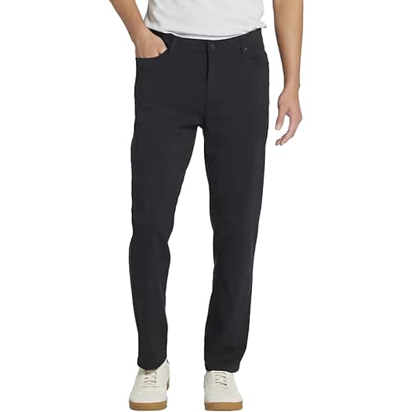 Awearness Kenneth Cole Men's Slim Fit Performance Tech 5-Pocket Pants Black - Size: 46W x 34L TMW201B46F02
