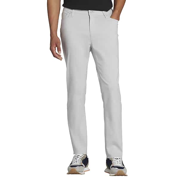 Awearness Kenneth Cole Men's Slim Fit Performance Tech 5-Pocket Pants Microchip - Size: 36W x 29L TMW20AB36916