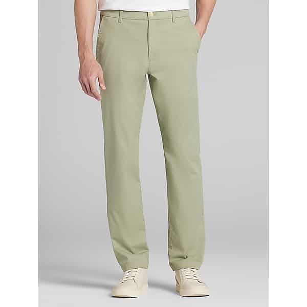 Joseph Abboud Men's Modern Fit Comfort Stretch Chinos Seagrass - Size: 38W x 32L
