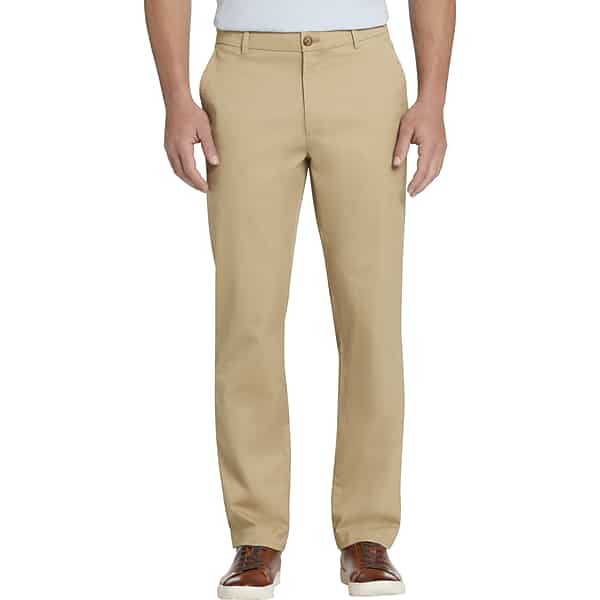 Joseph Abboud Men's Modern Fit Comfort Stretch Chinos Tan - Size: 30W x 30L