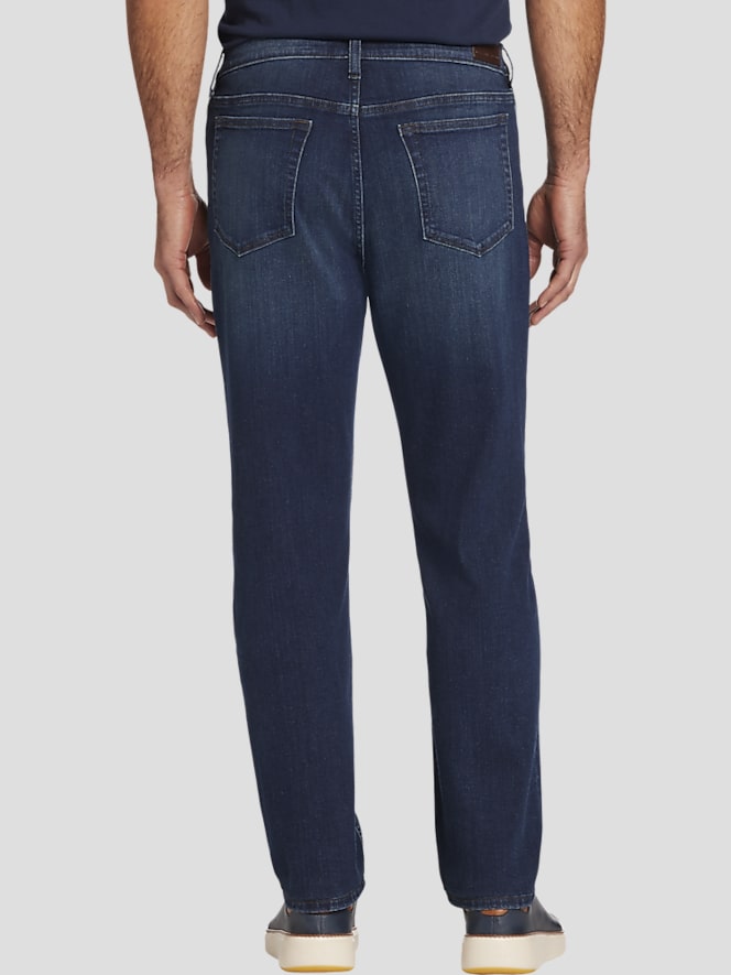 Joseph Abboud Athletic Fit Comfort Stretch Jeans, Dark Wash - Image 2 of 3
