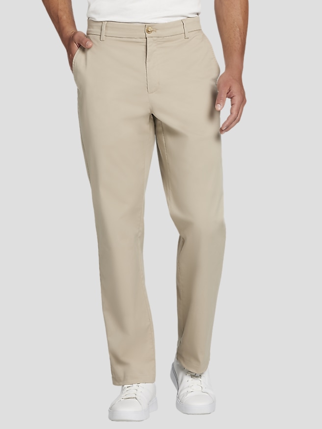 Men's Pants Korean Fashion Slim Fit Business Casual Long