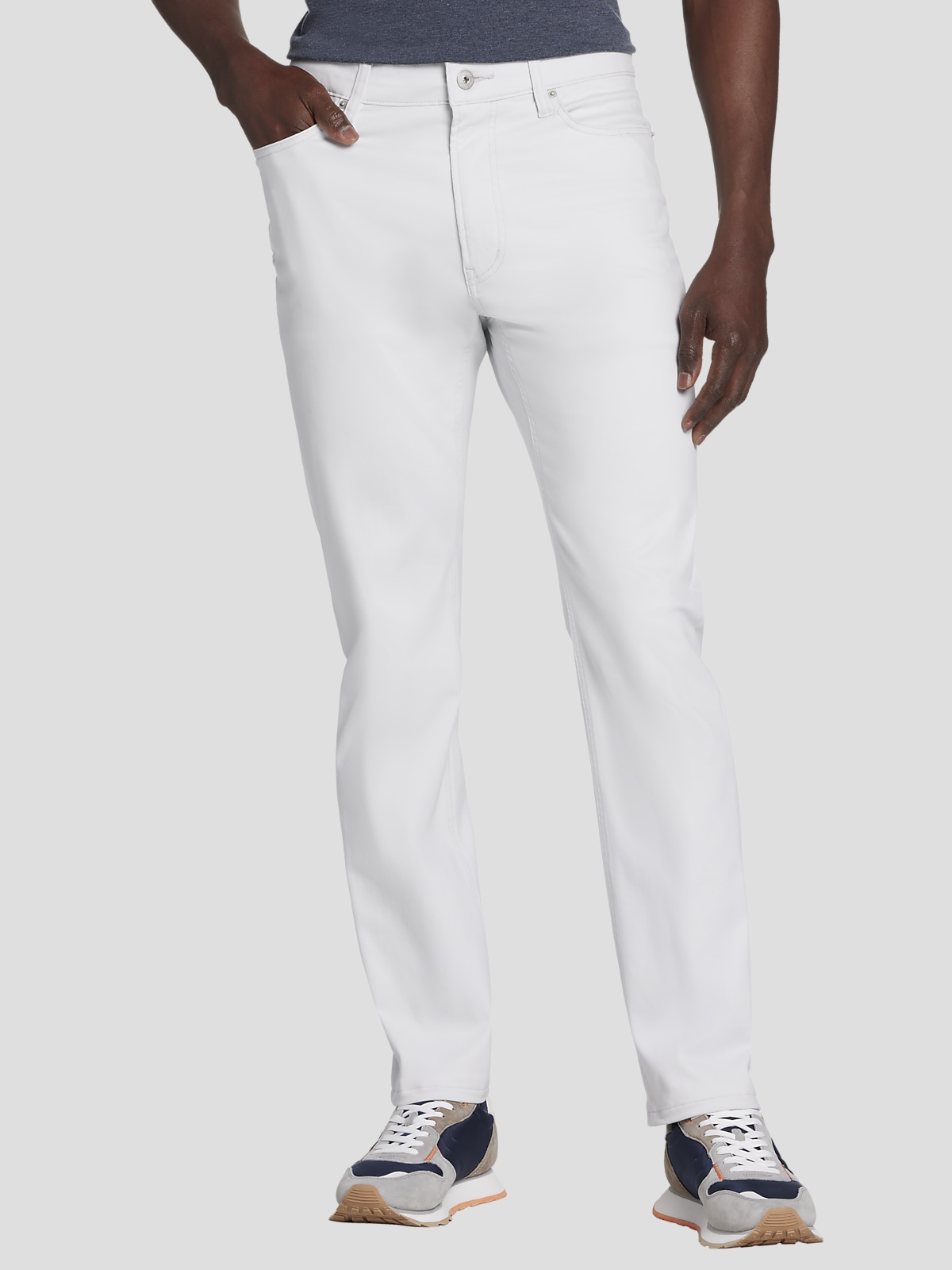 Joseph Abboud Slim Fit Comfort Stretch 5-Pocket Pants | Casual Pants ...