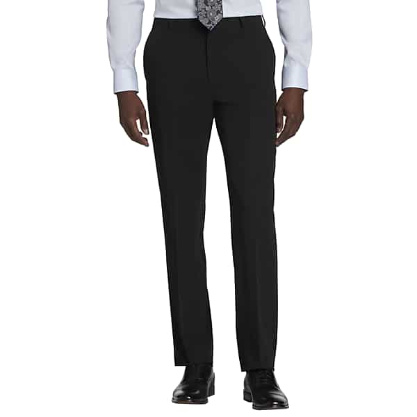Joseph Abboud Men's Modern Fit Luxe Dress Pants Black - Size: 48W x 32L TMW214B48202