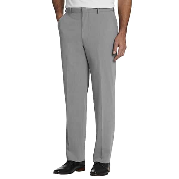 Joseph Abboud Men's Classic Fit Luxe Dress Pants Grey - Size: 44W x 30L TMW216B44004