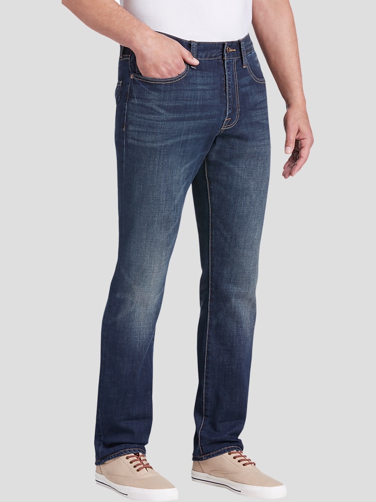 Lucky Brand Athletic Fit Straight Leg Classic Denim Jeans Jeans