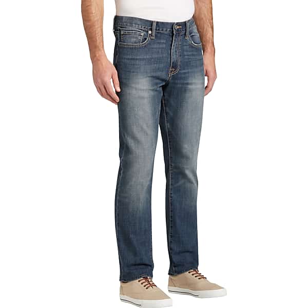Lucky Brand Men's Athletic Fit Regular Leg Classic Denim Jeans Medium Wash - Size: 33W x 36L