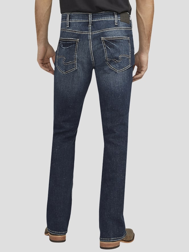 Silver Jeans Relaxed Fit Straight Leg Casual Jeans