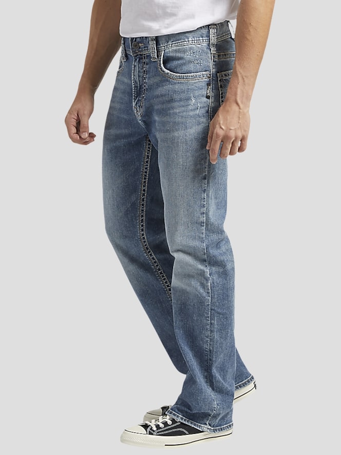 Silver Jeans Classic Fit Boot Cut Washable Jeans