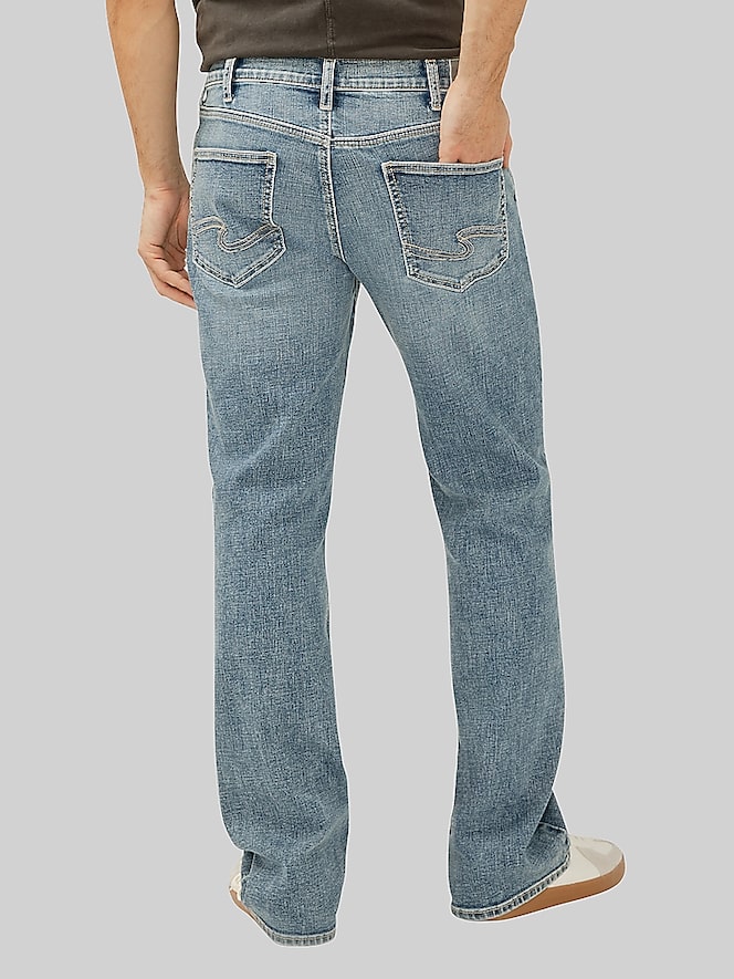 Silver Jeans Zac Relaxed Fit Straight Leg Jeans