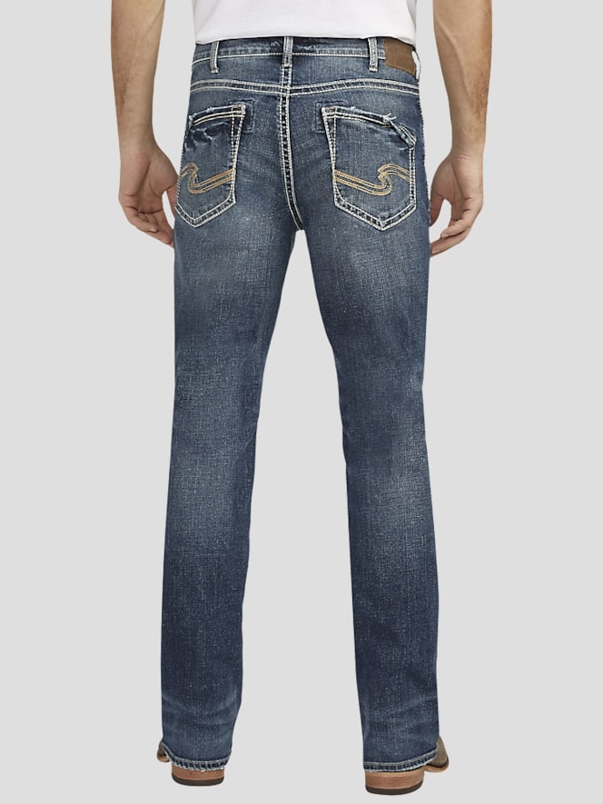 Silver Jeans Classic Fit Straight Leg Washable Jeans