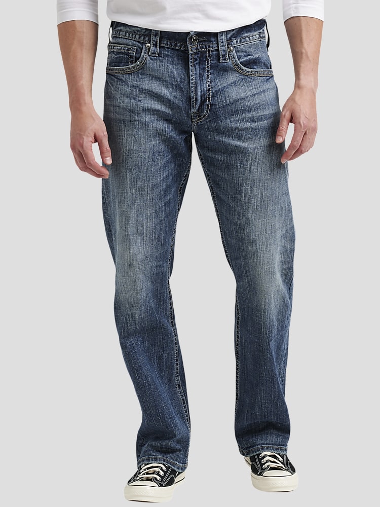 Silver Jeans Gordie Loose Fit Straight Leg Jeans Jeans Men s Wearhouse