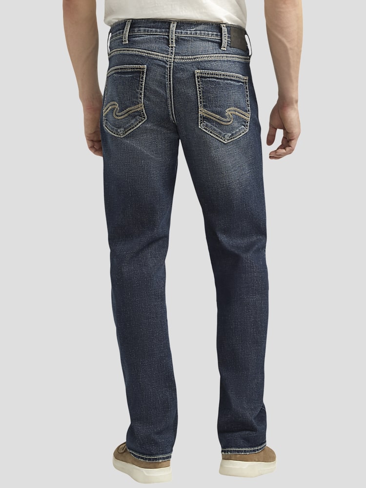 Wonyier Men's Stretch Slim Fit Skinny Stacked Ripped Jeans